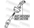 FEBEST Hřídel řízení FBS AST-ACV30, AST-ACV30