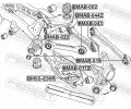 FEBEST Loisko uloen tlumie FBS BMSS-E90R, BMSS-E90R