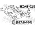 FEBEST Zaven tla npravy FBS BZAB-020, BZAB-020