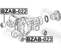 FEBEST Uloen diferencilu FBS BZAB-022, BZAB-022