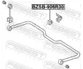 FEBEST Drk pnho stabiliztoru FBS BZSB-906R30, BZSB-906R30