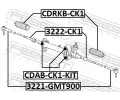 FEBEST Maneta zen FBS CDRKB-CK1, CDRKB-CK1