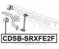 FEBEST Držák příčného stabilizátoru FBS CDSB-SRXFE2F, CDSB-SRXFE2F