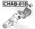 FEBEST Uloen diferencilu FBS CHAB-018, CHAB-018