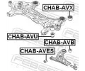 FEBEST Uloen dicho mechanismu FBS CHAB-AVB, CHAB-AVB