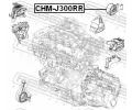 FEBEST Zaven motoru FBS CHM-J300RR, CHM-J300RR