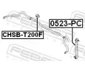 FEBEST Drk pnho stabiliztoru FBS CHSB-T200F, CHSB-T200F