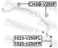 FEBEST Držák příčného stabilizátoru FBS CHSB-V250F, CHSB-V250F