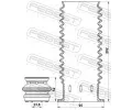 FEBEST Ochrann sada tlumie provn proti prachu FBS CHSHB-J300F-KIT, CHSHB-J300F-KIT