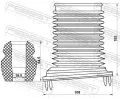 FEBEST Ochrann sada tlumie provn proti prachu FBS CHSHB-T250F-KIT, CHSHB-T250F-KIT