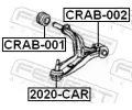 FEBEST Uložení řídicího mechanismu FBS CRAB-001, CRAB-001