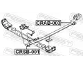FEBEST Loiskov pouzdro listov pruiny FBS CRAB-003, CRAB-003