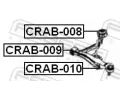 FEBEST Uložení řídicího mechanismu FBS CRAB-010, CRAB-010