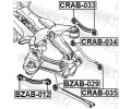 FEBEST Uloen dicho mechanismu FBS CRAB-033, CRAB-033