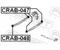 FEBEST Uložení řídicího mechanismu FBS CRAB-047, CRAB-047