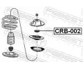 FEBEST Valivé ložisko pružné vzpěry FBS CRB-002, CRB-002