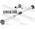 FEBEST Ložisko středního ložiska kloubového hřídele FBS CRCB-300, CRCB-300