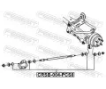 FEBEST Uložení řídicího mechanismu FBS CRSB-004-PCS8, CRSB-004-PCS8