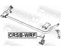 FEBEST Držák příčného stabilizátoru FBS CRSB-WRF, CRSB-WRF
