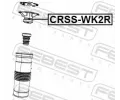 FEBEST Loisko uloen tlumie FBS CRSS-WK2R, CRSS-WK2R