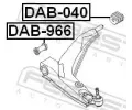 FEBEST Uloen dicho mechanismu FBS DAB-040, DAB-040