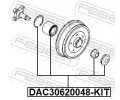 FEBEST Sada loiska kola FBS DAC30620048-KIT, DAC30620048-KIT