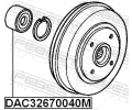 FEBEST Loisko kola FBS DAC32670040M, DAC32670040M