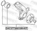 FEBEST Sada loiska kola FBS DAC37720033M-KIT, DAC37720033M-KIT