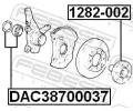 FEBEST Lo�isko kola FBS DAC38700037, DAC38700037