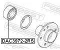 FEBEST Loisko kola FBS DAC3972-2RS, DAC3972-2RS