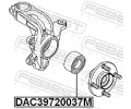 FEBEST Loisko kola FBS DAC39720037M, DAC39720037M