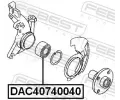 FEBEST Loisko kola FBS DAC40740040, DAC40740040