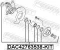 FEBEST Sada ložiska kola FBS DAC42763538-KIT, DAC42763538-KIT