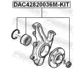 FEBEST Sada loiska kola FBS DAC42820036M-KIT, DAC42820036M-KIT