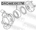 FEBEST Loisko kola FBS DAC44830037M, DAC44830037M