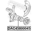 FEBEST Ložisko kola FBS DAC45800045, DAC45800045