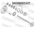 FEBEST Sada ložiska kola FBS DAC45800055-KIT, DAC45800055-KIT