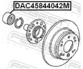 FEBEST Loisko kola FBS DAC45844042M, DAC45844042M