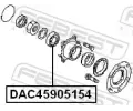 FEBEST Lo�isko kola FBS DAC45905154, DAC45905154