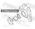 FEBEST Ložisko kola FBS DAC47850052M, DAC47850052M