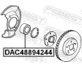 FEBEST Lo�isko kola FBS DAC48894244, DAC48894244