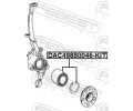 FEBEST Sada ložiska kola FBS DAC49880046-KIT, DAC49880046-KIT