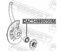 FEBEST Loisko kola FBS DAC54980050M, DAC54980050M
