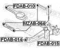 FEBEST Uloen dicho mechanismu FBS FDAB-015, FDAB-015