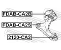 FEBEST Uloen dicho mechanismu FBS FDAB-CA2S, FDAB-CA2S