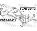 FEBEST Zavěšení těla nápravy FBS FDAB-CB4F1, FDAB-CB4F1