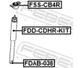 FEBEST Ochrann vko / prachovka tlumie FBS FDD-CDHR-KIT, FDD-CDHR-KIT