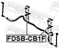 FEBEST Držák příčného stabilizátoru FBS FDSB-CB1F, FDSB-CB1F