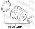 FEBEST Upevovac spona FBS FE-CLAMP, FE-CLAMP