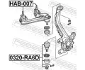 FEBEST Uloen dicho mechanismu FBS HAB-007, HAB-007